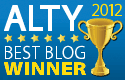 2012 ALTY Blog Award Winner