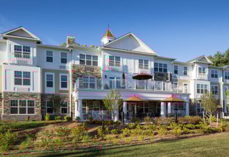 exterior of Brightview Fallsgrove