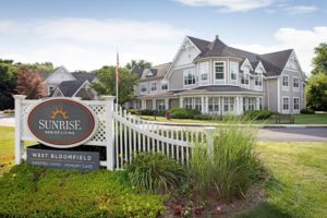 Image of Sunrise of West Bloomfield faciility - exterior